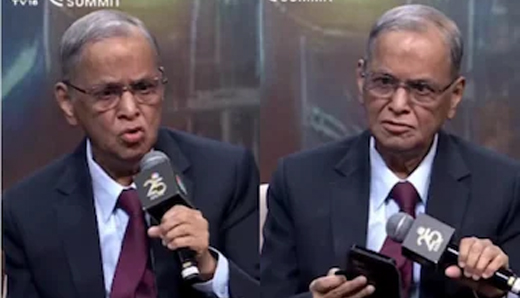 Narayana Murthy ‘can’t help falling in love’ as he sings Elvis Presley song for Sudha Murty